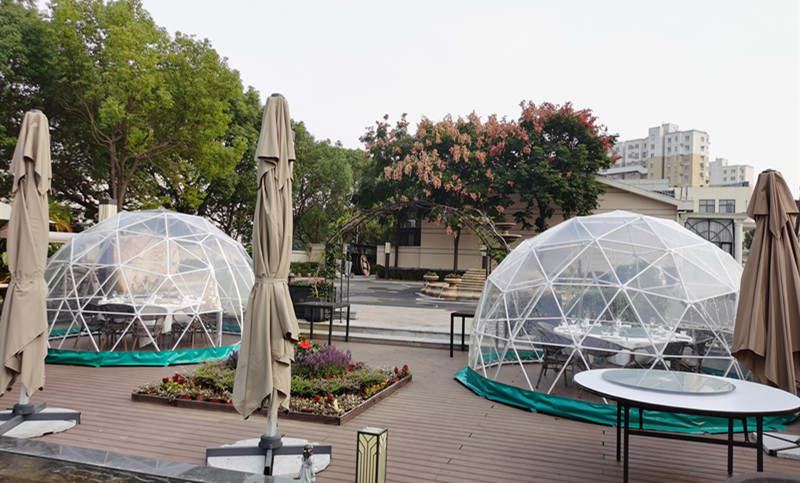 上海透明泡泡屋露营餐厅 - 帐篷酒店_星空酒店帐篷_铝合金篷房_野奢